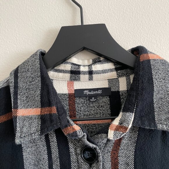 Madewell Plaid Shirt Jacket - Picture 2 of 6